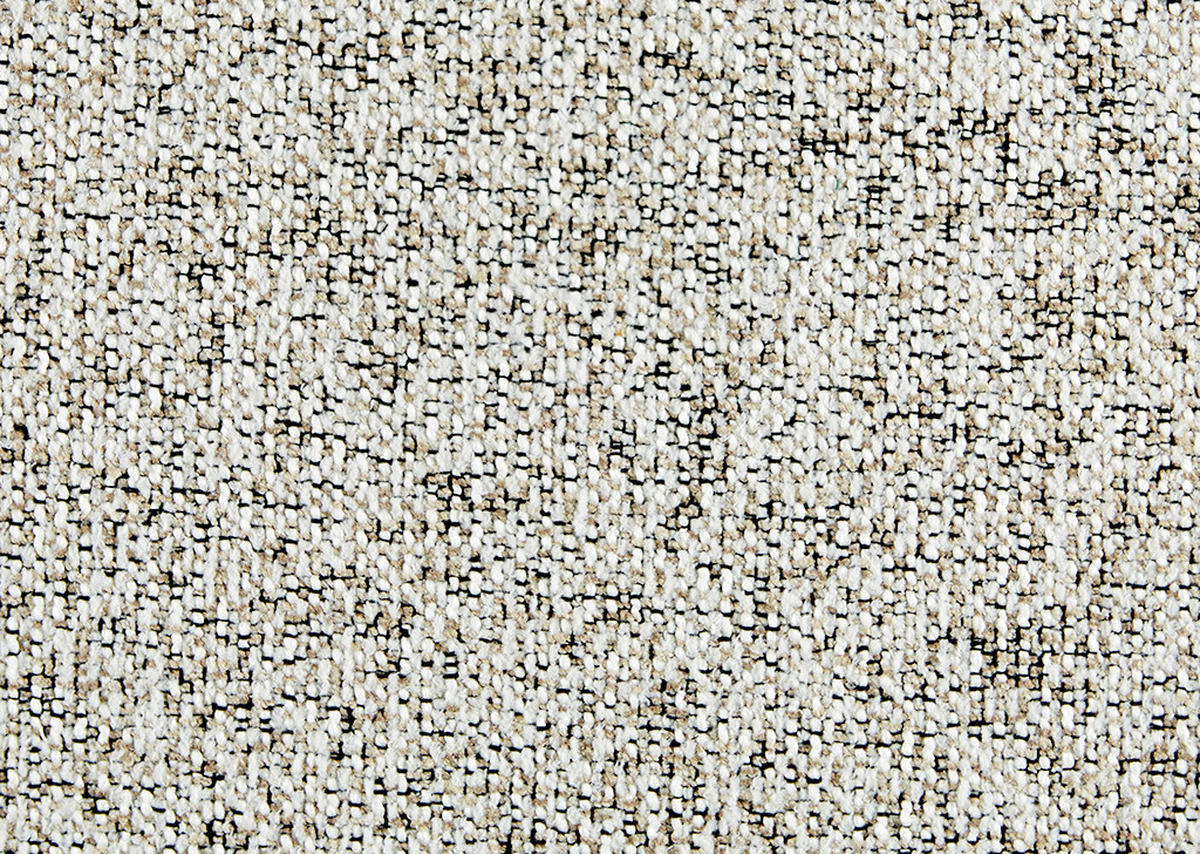 ECKSOFA Webstoff Greige  - Greige/Schwarz, Design, Kunststoff/Textil (188/288cm) - Welnova