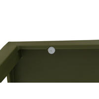 GARTENGARNITUR 5-teilig Stahl 5-teilig  - Anthrazit/Grün, Basics, Kunststoff/Metall (80/80/80cm) - Siena Garden