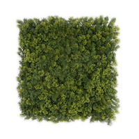 Wandverkleidung Pflanzenwand  - Waldgrün/Dunkelgrün, Trend, Kunststoff (50/50cm) - Floordirekt