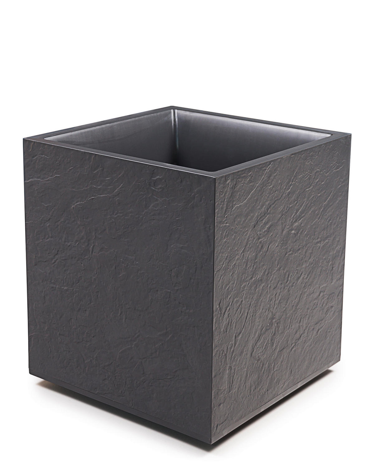 BLUMENKASTEN  - Anthrazit, Basics, Kunststoff (39/43/39cm) - Ambia Garden