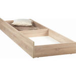 BETTKASTEN Sonoma Eiche  - Sonoma Eiche, KONVENTIONELL, Holzwerkstoff/Kunststoff (199/23/64cm) - Carryhome