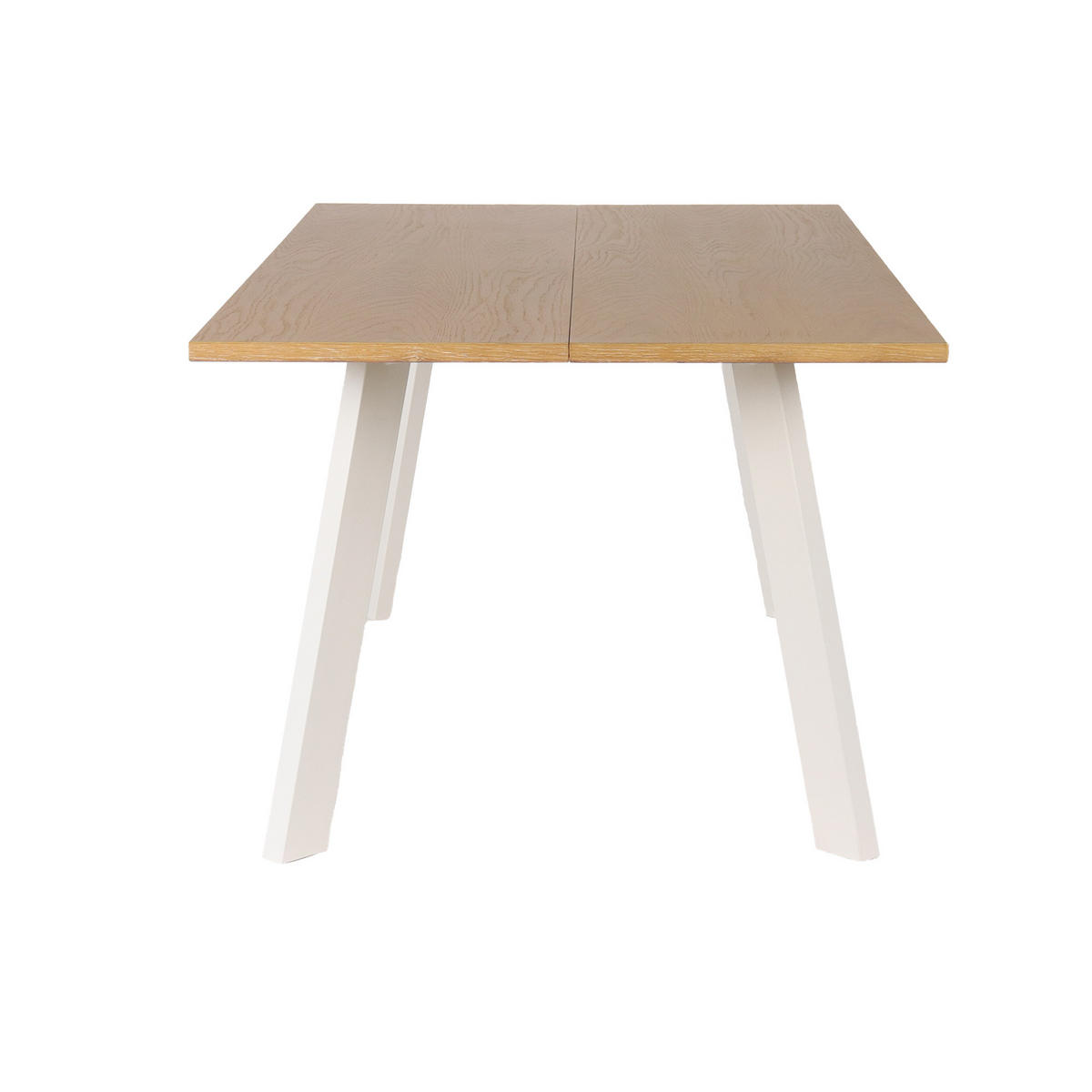 MATBORD 170/95/73 cm delar i massivt trä  trä ek Bianco  - vit/ek Bianco, Modern, metall/trä (170/95/73cm) - Niels Andersson