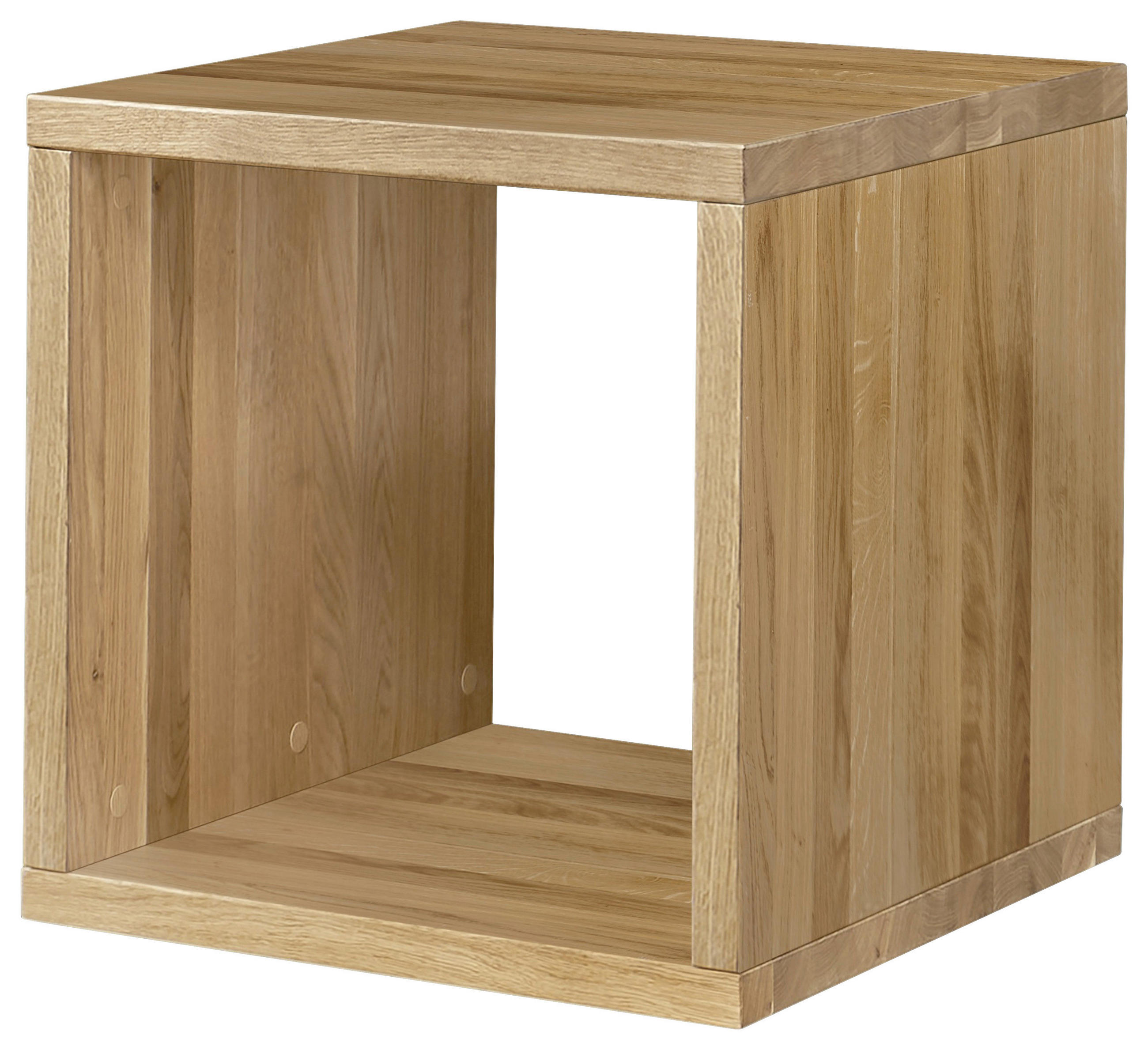 WASCHBECKENUNTERSCHRANK 45/45/47 cm  - Eichefarben, Natur, Holz (45/45/47cm) - Linea Natura