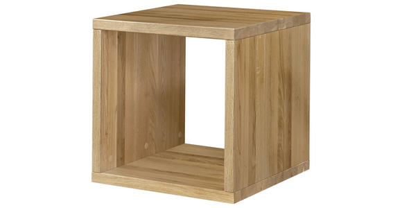 WASCHBECKENUNTERSCHRANK 45/45/47 cm  - Eichefarben, Natur, Holz (45/45/47cm) - Linea Natura