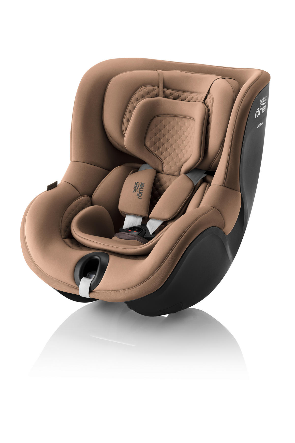 REBOARDER-KINDERSITZ Dualfix Pro M  - Cognac, Basics, Kunststoff/Textil (44/48/74cm) - Britax Römer