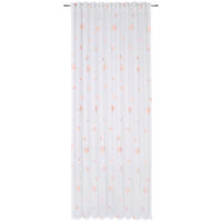 FERTIGVORHANG transparent  - Pink, KONVENTIONELL, Textil (140/245cm) - Ben'n'jen