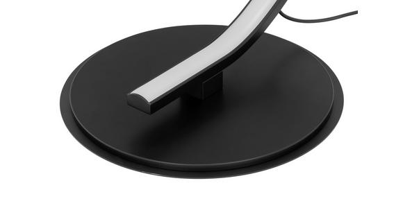 LED-STEHLEUCHTE 81/28/165 cm    - Schwarz, Design, Kunststoff/Metall (81/28/165cm) - Novel