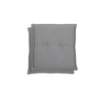GARTENSITZKISSENSET in Grau Uni  - Grau, Basics, Textil (50/7/50cm)
