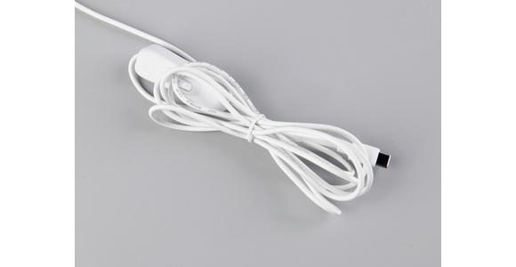 LED-DEKOLEUCHTE Unicorn 30,5/39,5 cm  - Weiß, LIFESTYLE, Kunststoff/Metall (30,5/39,5cm) - Novel