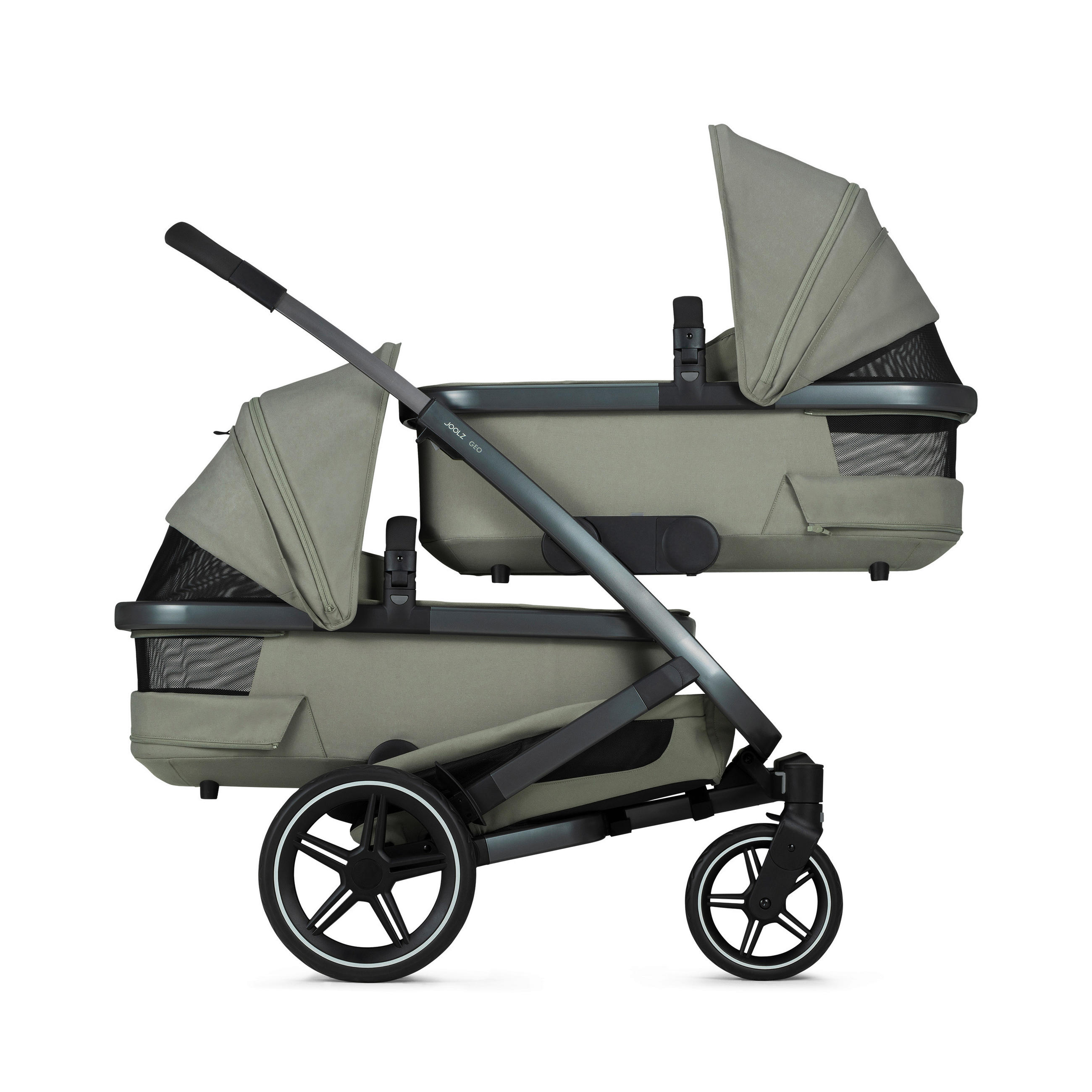 LIEGEWANNE Geo3  - Pastellgrün, Basics, Textil/Metall - Joolz