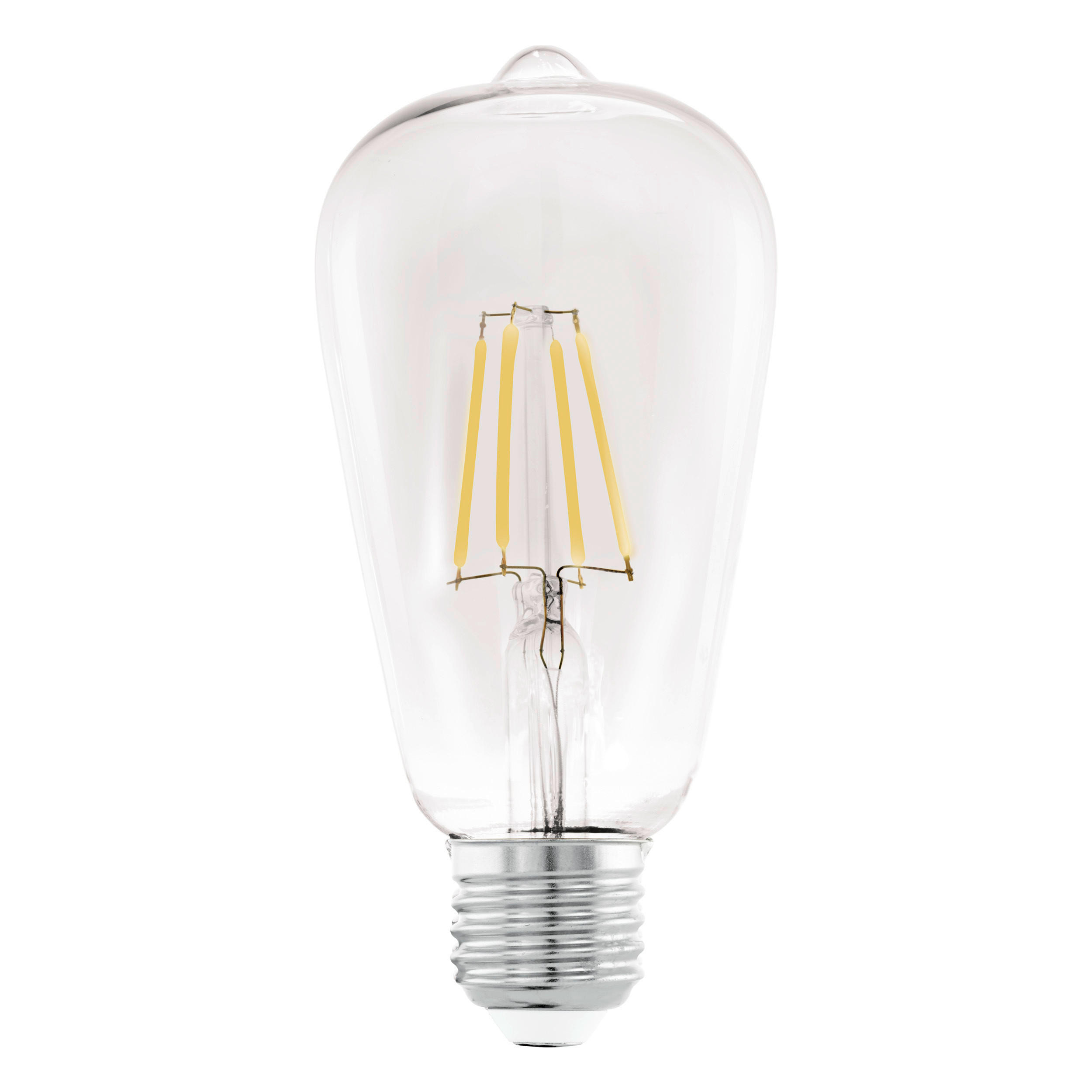 LED-LJUSKÄLLA   E27 7 W  - klar, Basics, glas (14.2cm) - Eglo