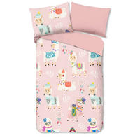 KINDERBETTWÄSCHE 140/200 cm  - Hellrosa/Multicolor, Basics, Textil (140/200cm)