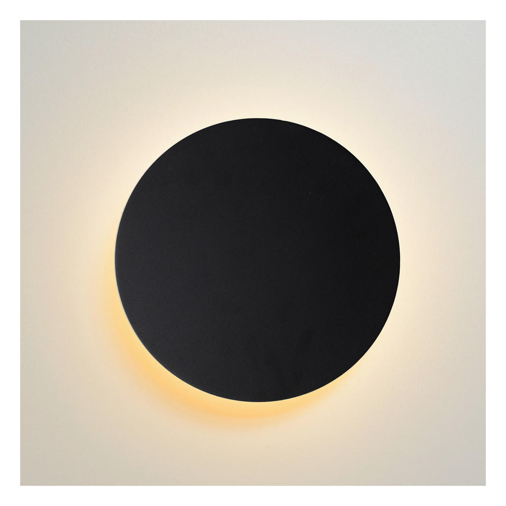 Thumbnail - Lucide Led-Wandleuchte Eklyps, Schwarz, Metall, rund,rund, G, 3 cm, RoHS, Reach, kabellos, Lampen & Leuchten, Innenbeleu...