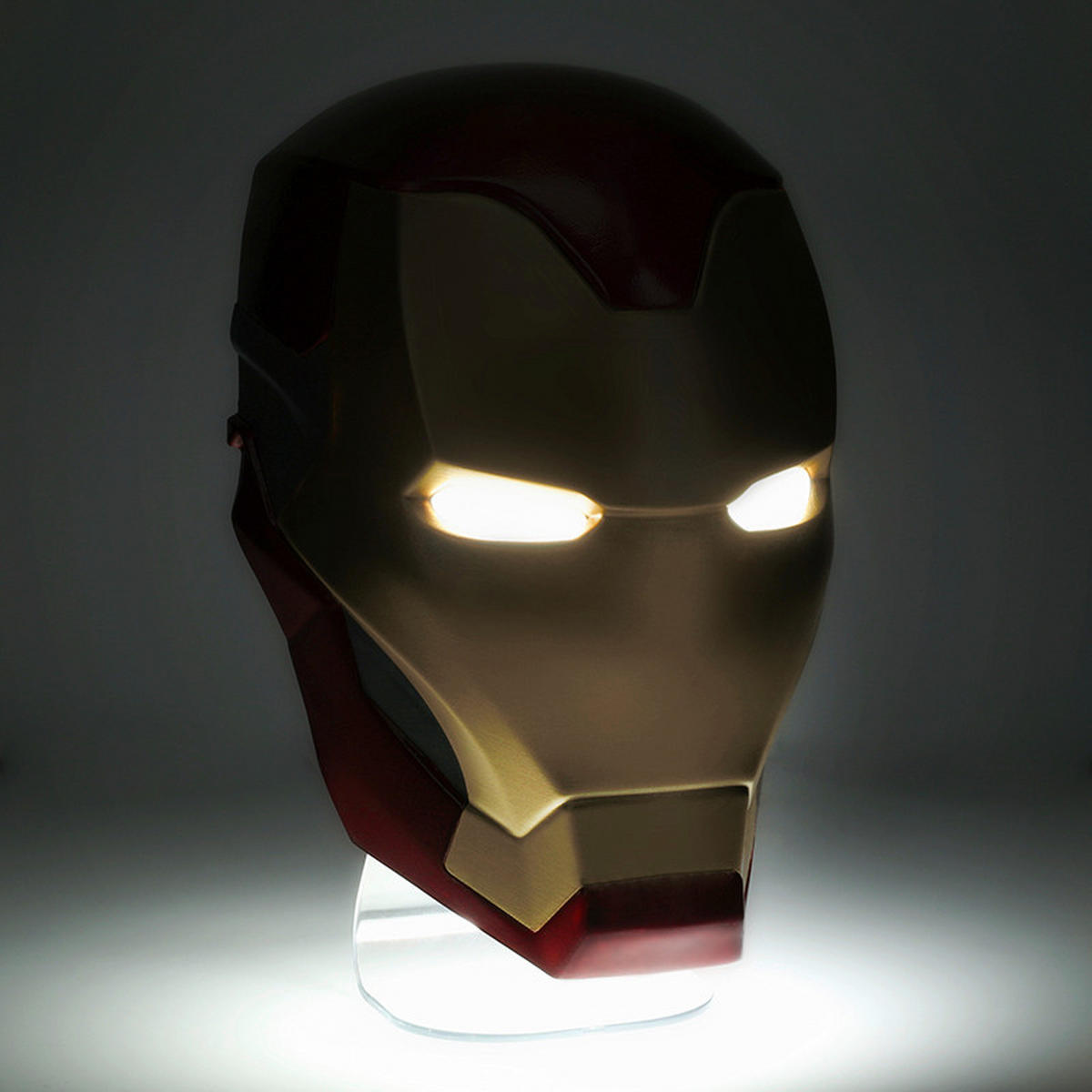 LED-DEKOLEUCHTE 14/22.1/13.5 cm   - Rot/Goldfarben, Basics, Kunststoff (14/22.1/13.5cm) - Marvel