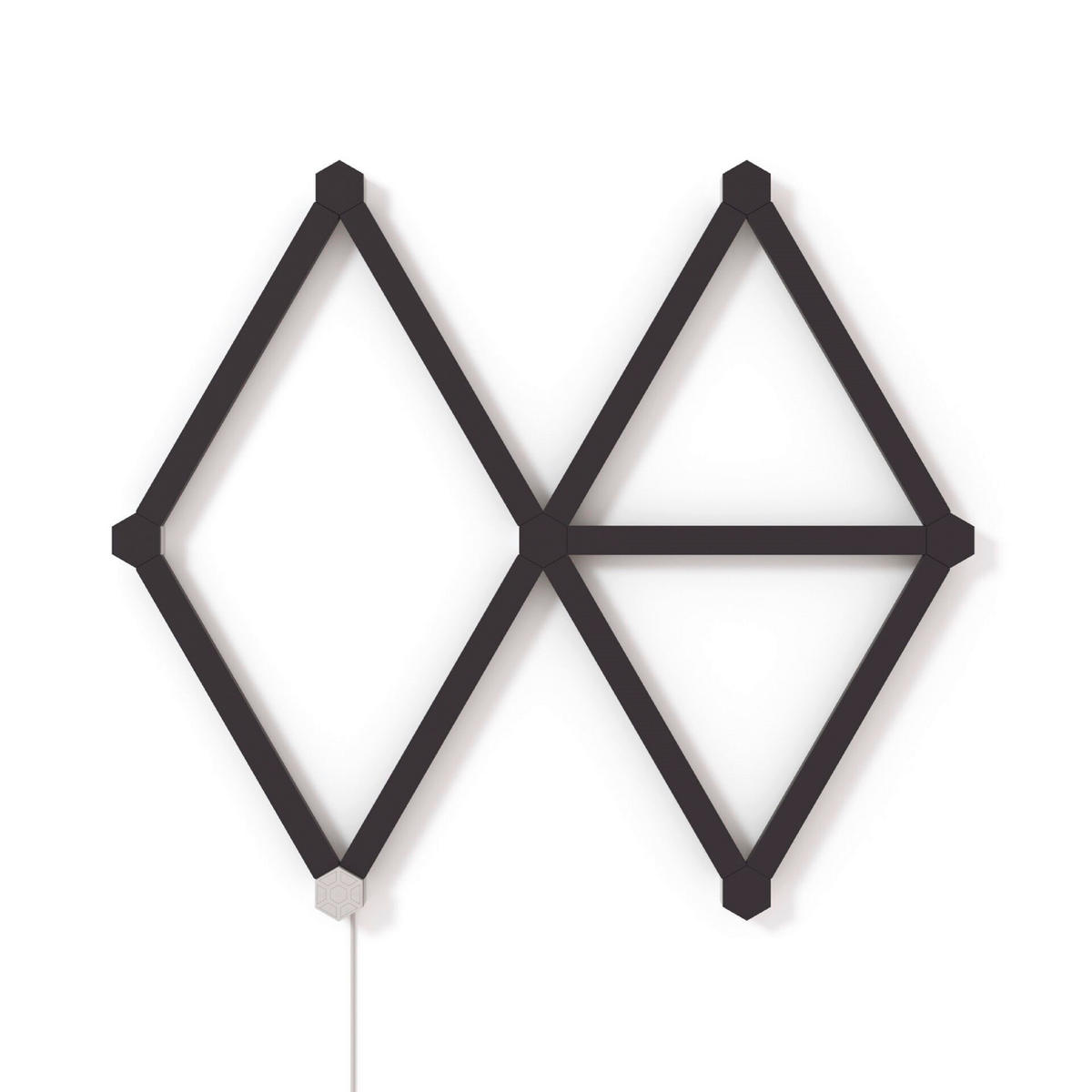 Nanoleaf Lines Skin Dekorative Verkleidung 25.93/0.21/0.95 cm   - Schwarz, Basics, Kunststoff (25.93/0.21/0.95cm) - NANOLEAF