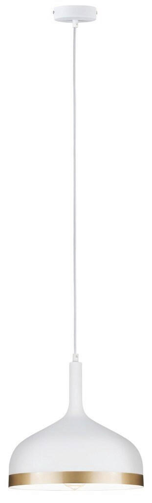 LED-HÄNGELEUCHTE Neordic 15/110 cm  - Goldfarben/Weiß, Design, Metall (15/110cm) - Paulmann