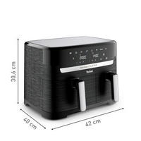 FORRÓLEVEGŐS SÜTŐ - fekete, Basics, műanyag (30,5cm) - Tefal