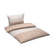 BETTWÄSCHE 2-teilig Satin 140/200 cm  - Beige, Textil (140/200cm) - Novel
