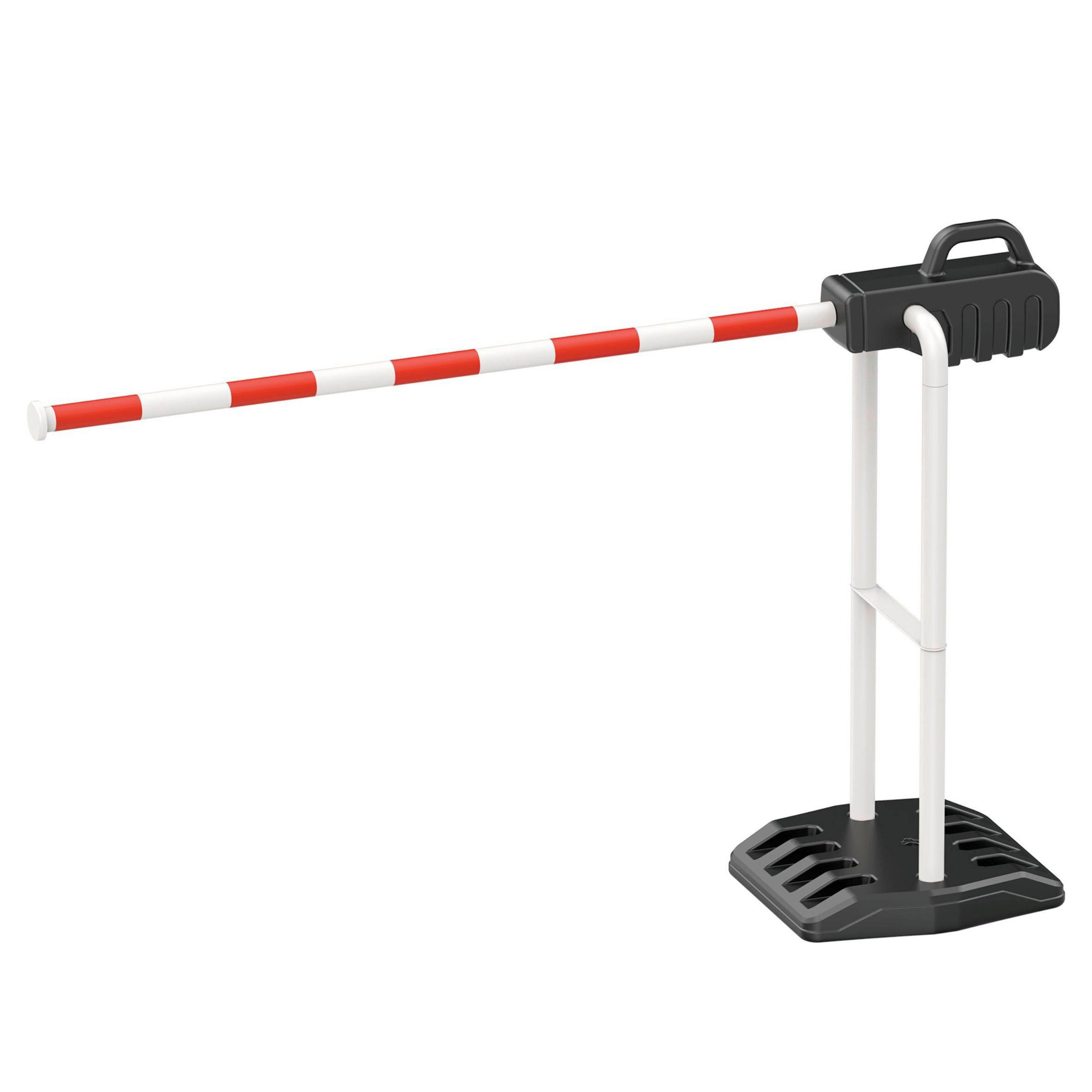 VERKEHRSZEICHEN Verkehrsschranke 110/68 cm Schwarz, Weiß, Hellrot  - Hellrot/Schwarz, Basics, Kunststoff (110/68cm) - alldoro