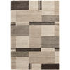 WEBTEPPICH 65/130 cm Palazzo Bloc Braun, Beige  - Beige/Braun, KONVENTIONELL, Textil (65/130cm) - Novel