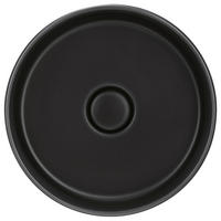 WASCHBECKEN 40/10,2/40 cm  - Schwarz, Basics, Keramik (40/10,2/40cm) - Systemceram