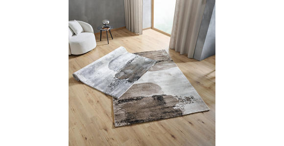 WEBTEPPICH 133/190 cm Grau  - Grau, Design, Textil (133/190cm) - Novel