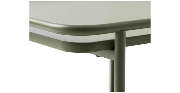 COUCHTISCH 110/55/34 cm rechteckig Olivgrün - Olivgrün, Basics, Metall (110/55/34cm) - Xora