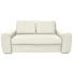SCHLAFSOFA in Textil Naturfarben - Chromfarben/Naturfarben, Design, Holz/Textil (199/92/97cm) - Hom`in SCHLAFSOFA in Textil Naturfarben - Chromfarben/Naturfarben, Design, Holz/Textil (199/92/97cm) - Hom`in