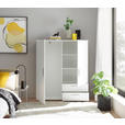 HIGHBOARD , 120/140/38 cm, 2 Schublade(n)  - Alufarben/Weiß, KONVENTIONELL, Holzwerkstoff/Kunststoff (120/140/38cm) - Carryhome