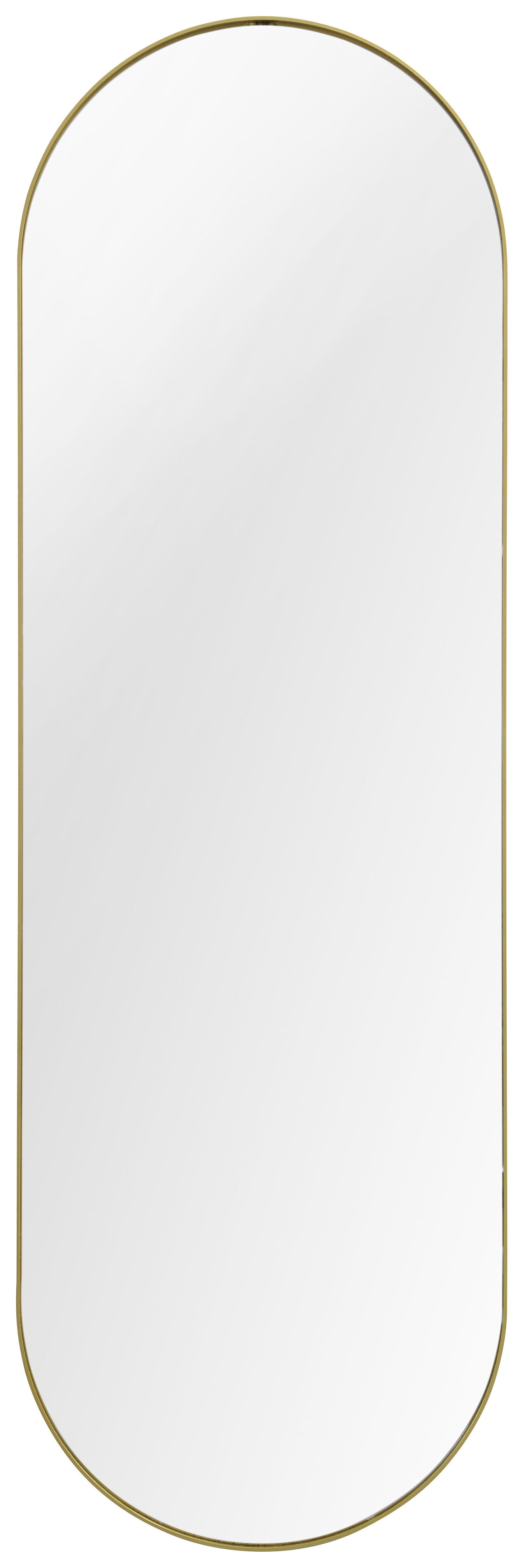 WANDSPIEGEL 37,5/117/2,5 cm    - Goldfarben, Design, Glas/Metall (37,5/117/2,5cm) - Xora