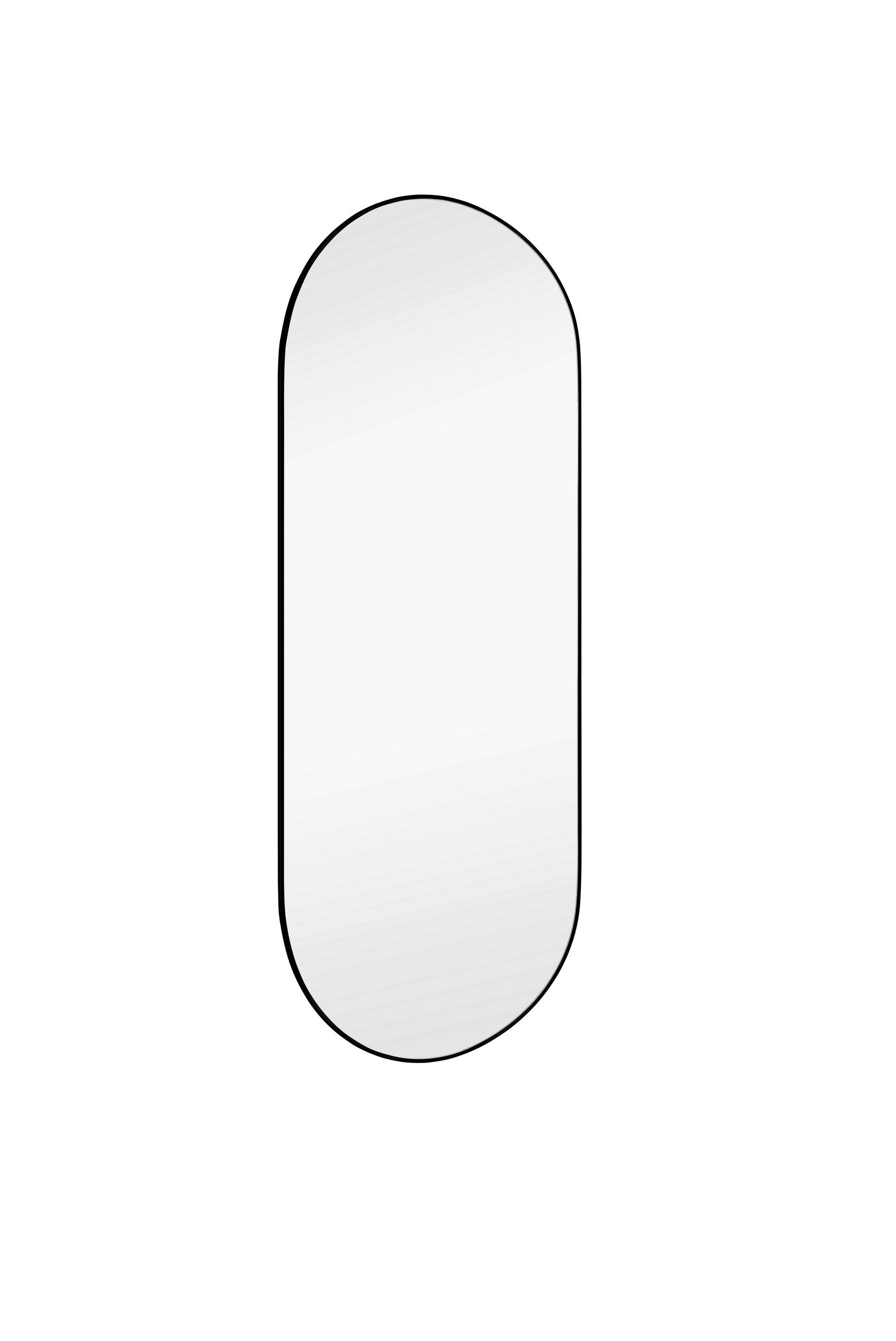 WANDSPIEGEL 30/70/1 cm    in  - Schwarz, Trend, Glas/Metall (30/70/1cm)