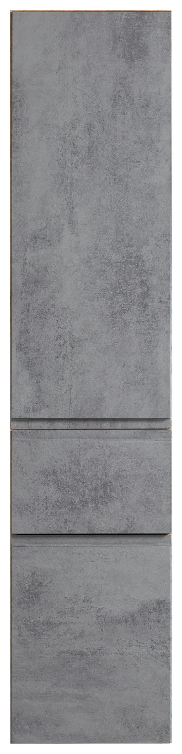 HOCHSCHRANK 40/180/35 cm  - Eiche Wotan/Hellgrau, Modern, Holzwerkstoff (40/180/35cm) - Held