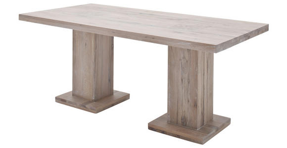 ESSTISCH Eiche massiv rechteckig  - KONVENTIONELL, Holz (180/90/76cm) - Landscape