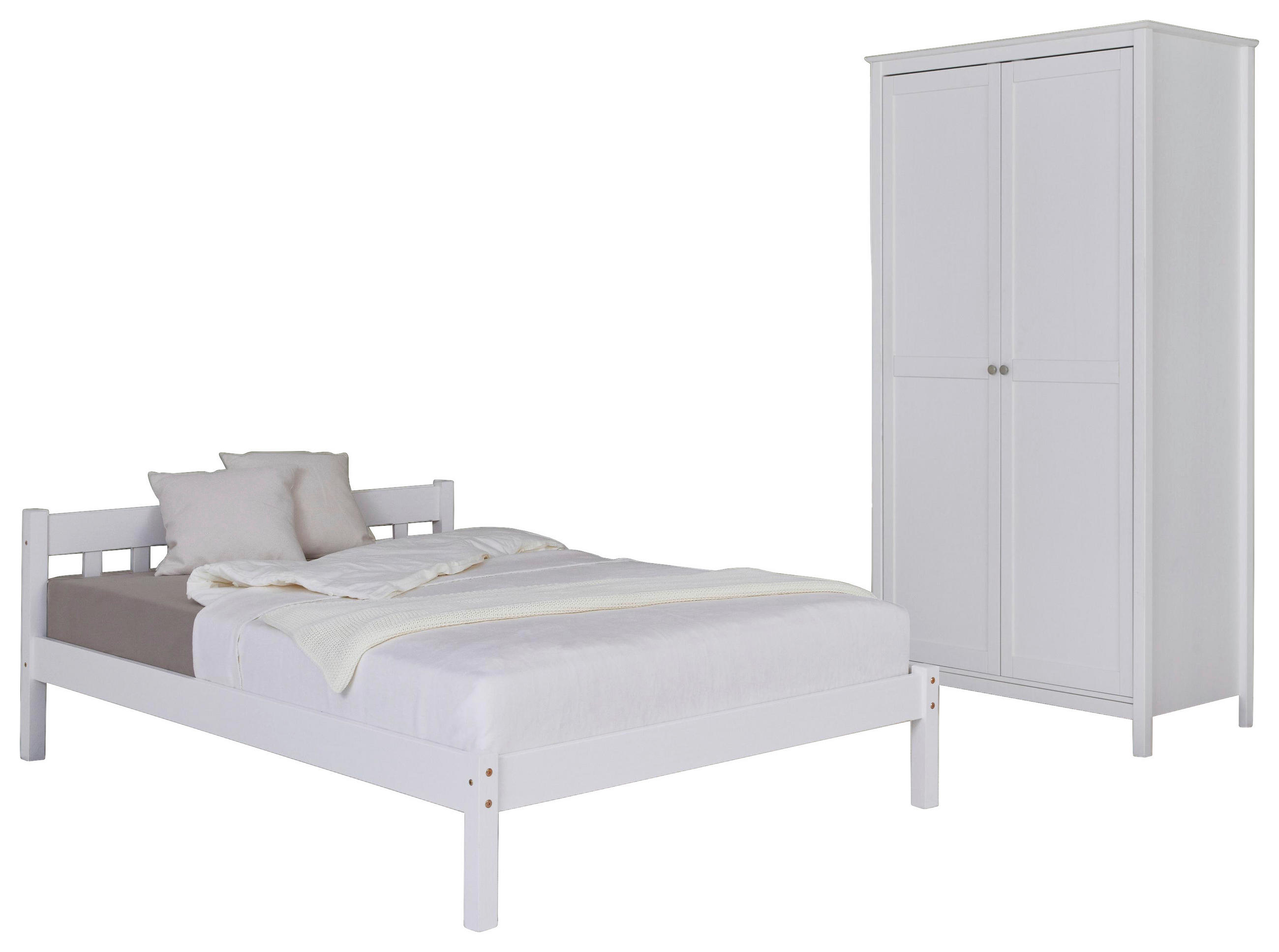 EINZELZIMMER Weiß  - Weiß, MODERN, Holz - MID.YOU