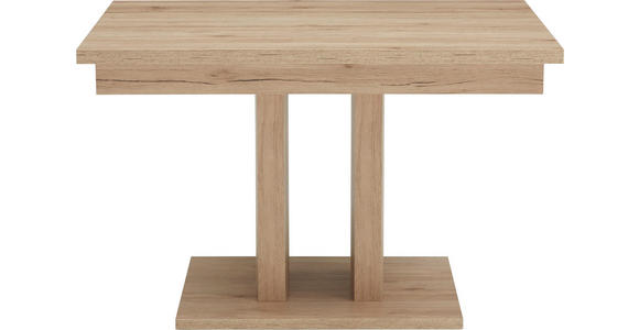 ESSTISCH in Holzwerkstoff 120(160)/80/77 cm - Sandfarben/Eichefarben, Natur, Holzwerkstoff (120(160)/80/77cm) - Cantus