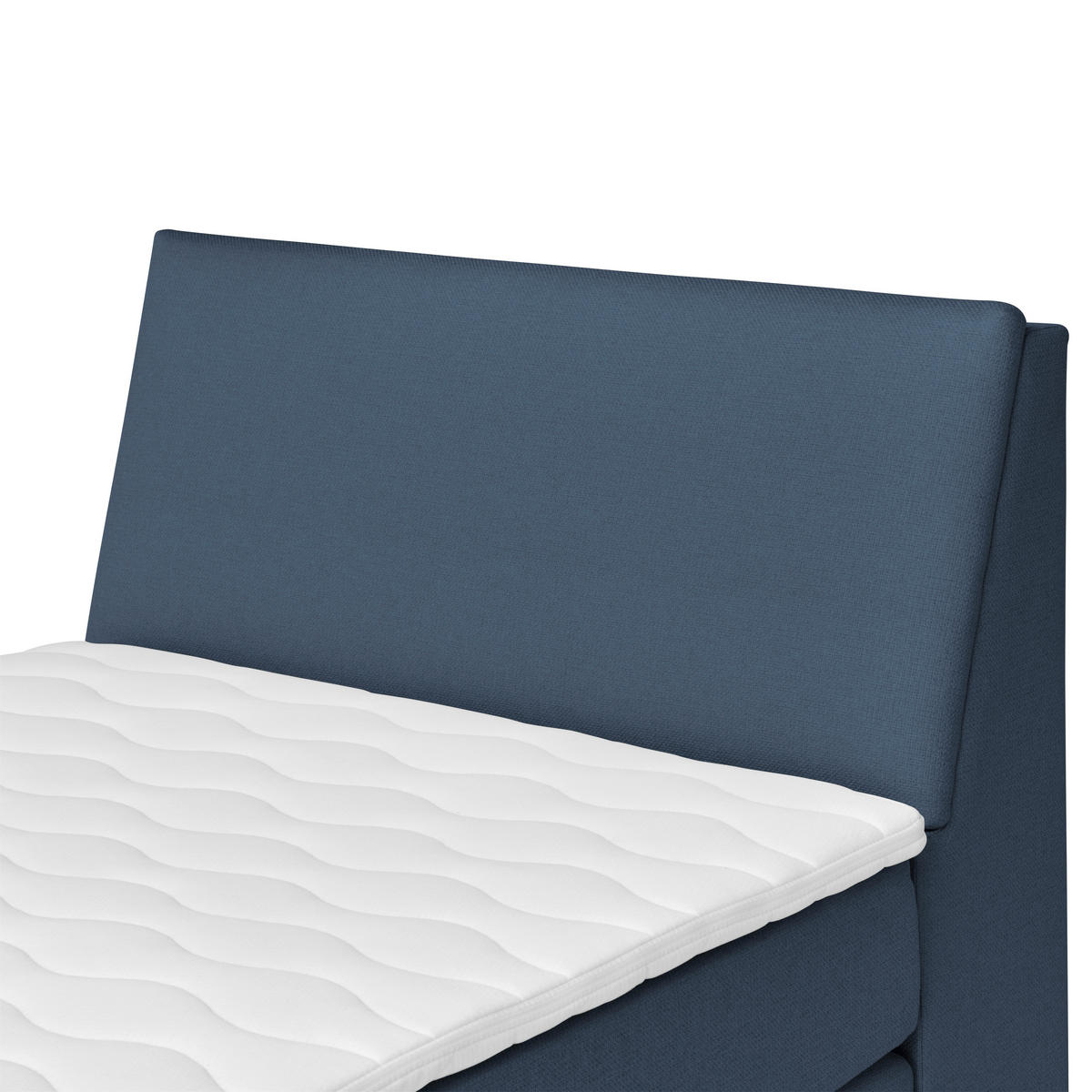 BOXSPRINGBETT 100/200 cm  in Blaugrau  - Blaugrau, Modern, Holz/Textil (100/200cm) - MID.YOU