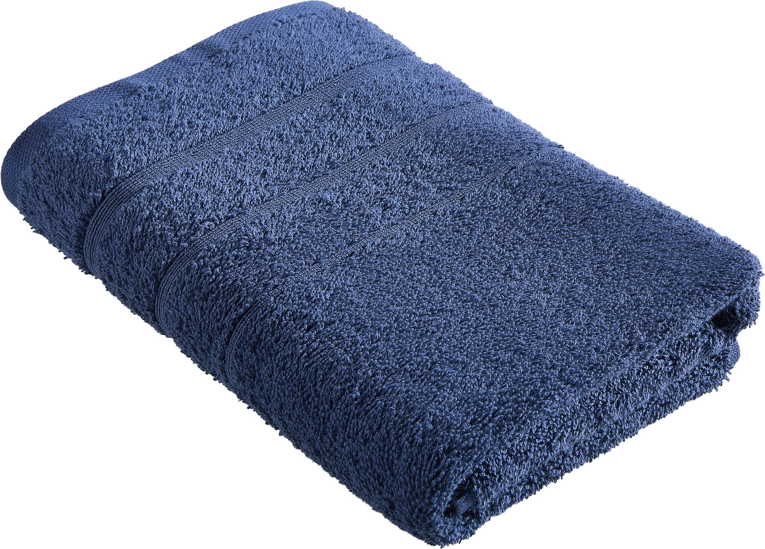 HANDTUCH Dunkelblau  - Dunkelblau, Basics, Textil (50/100cm) - Bio:Vio