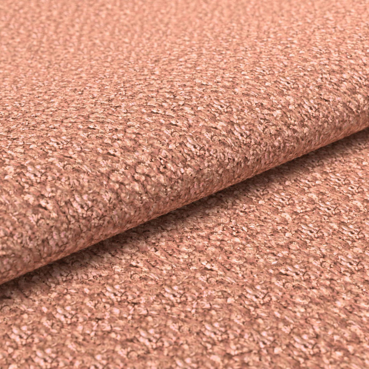 CHESTERFIELD-SESSEL Chenille Altrosa  - Schwarz/Altrosa, MODERN, Textil/Metall (100/94/95cm) - Pure Home Lifestyle