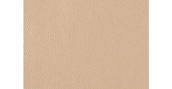 2-SITZER-SOFA  in Echtleder Beige   - Beige/Schwarz, Design, Leder/Metall (180/82/92cm) - Johann Jakob