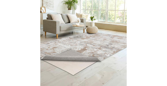 WEBTEPPICH 80/150 cm Antea Grau, Beige  - Beige/Grau, Design, Textil (80/150cm) - Novel