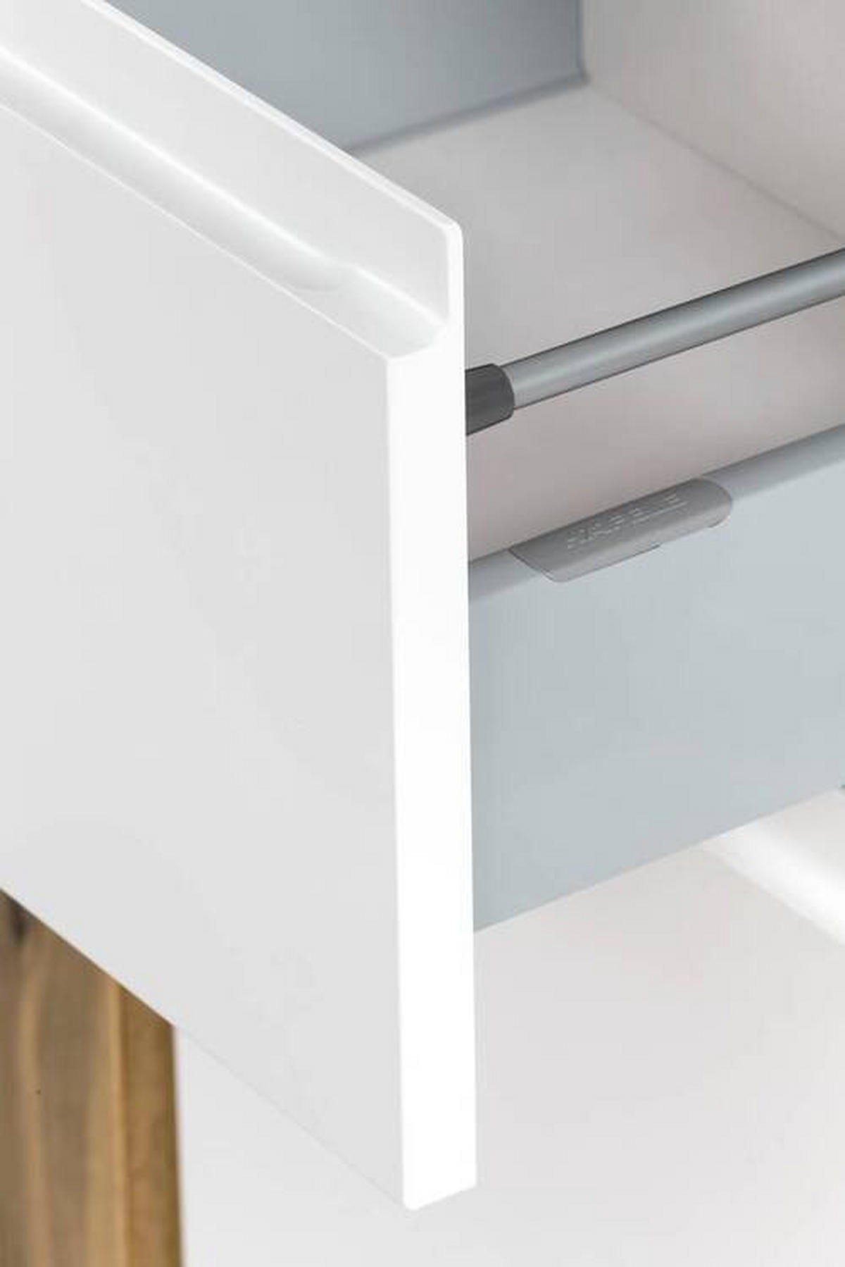 HOCHSCHRANK 65/180/35 cm  - Weiss/Eiche Wotan, Modern, Holzwerkstoff (65/180/35cm) - Held