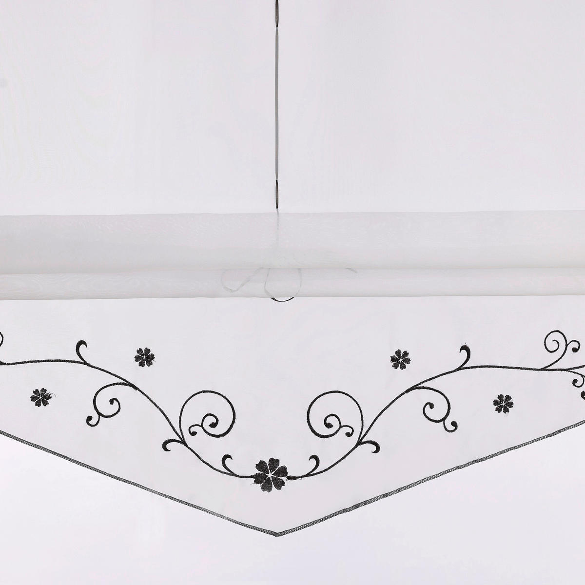 FALTROLLO  transparent  140/140 cm    - Weiß Hochglanz, Basics, Textil (140/140cm) - Joyswahl