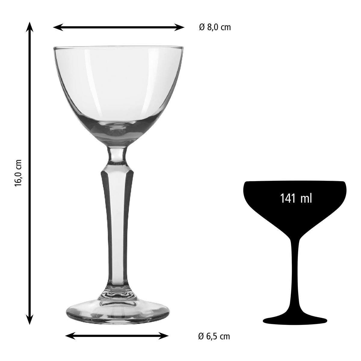GLÄSERSET SPEAKEASY  12-teilig  - Klar, Basics, Glas (8/16cm)