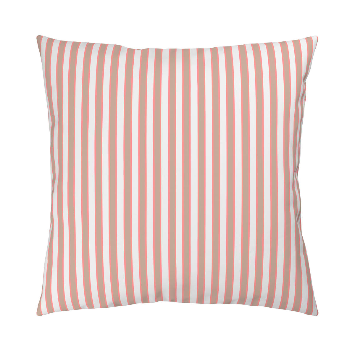 BETTWÄSCHE Renforcé 155/220 cm  - Braun/Weiß, Textil (155/220cm) - Novel