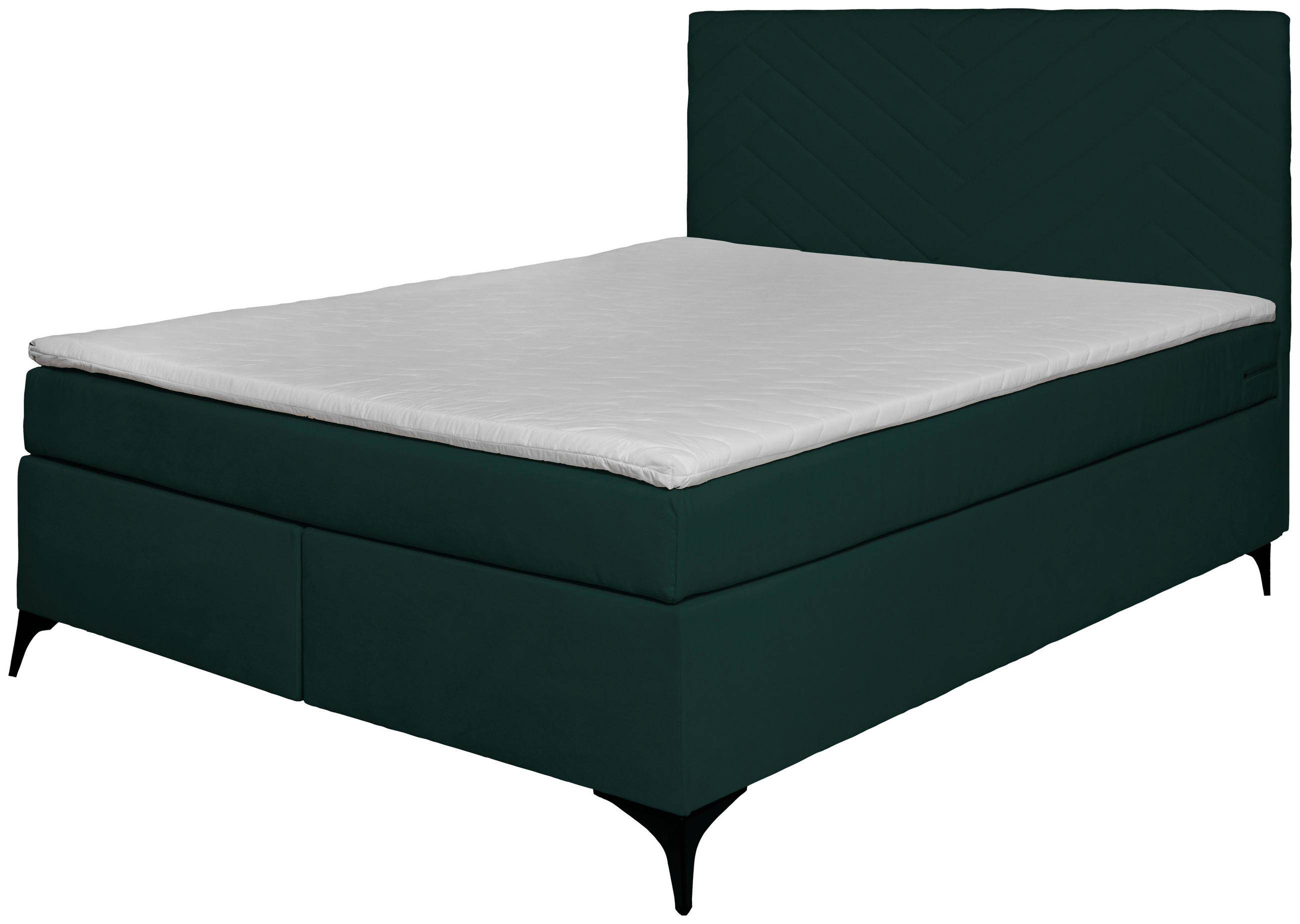 Boxspringbett Mit Topper 140x200 Cm