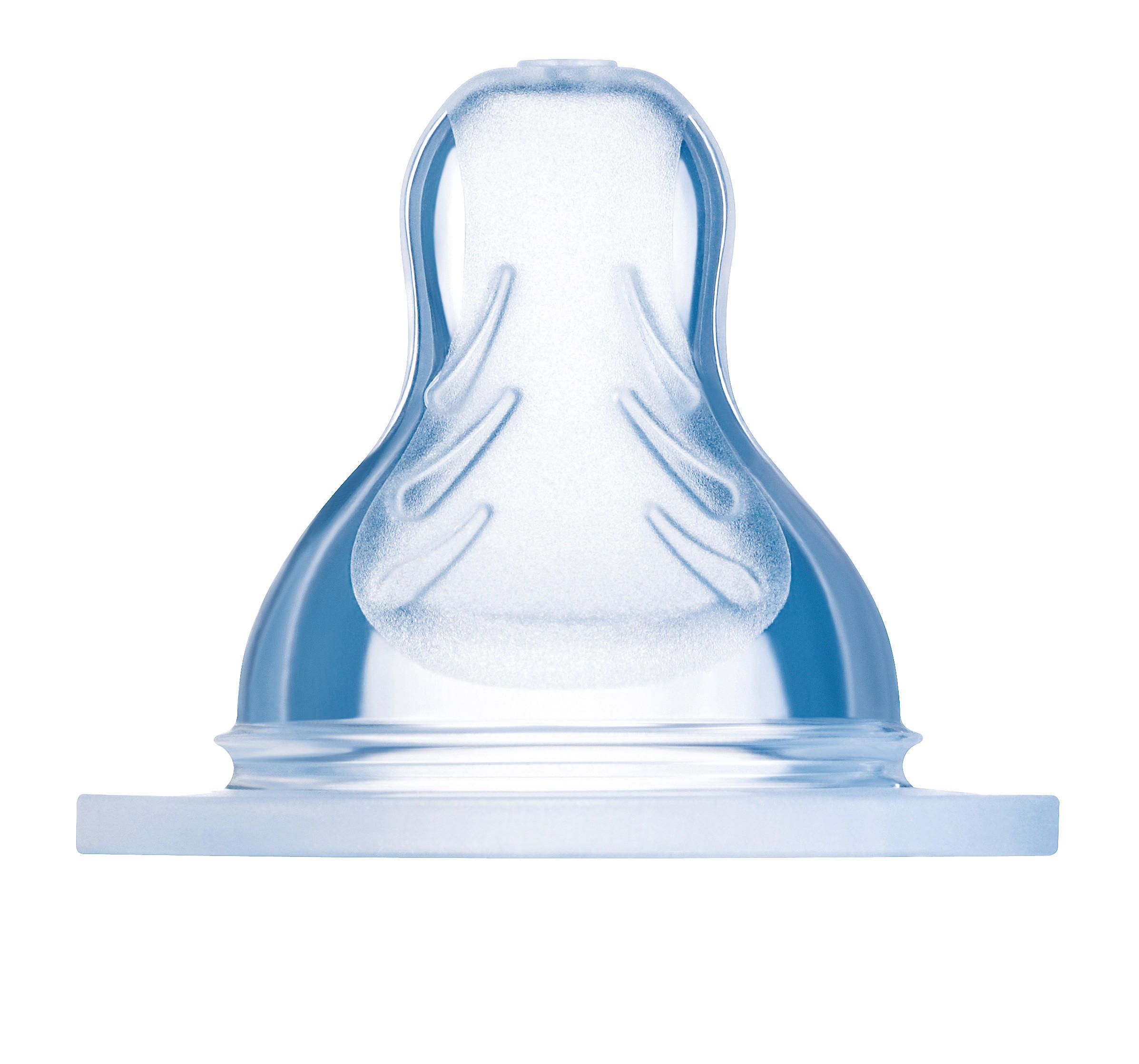 FLÄSCHCHENSAUGER  - Transparent, Basics, Kunststoff (9,5/12,0/5,6cm) - MAM