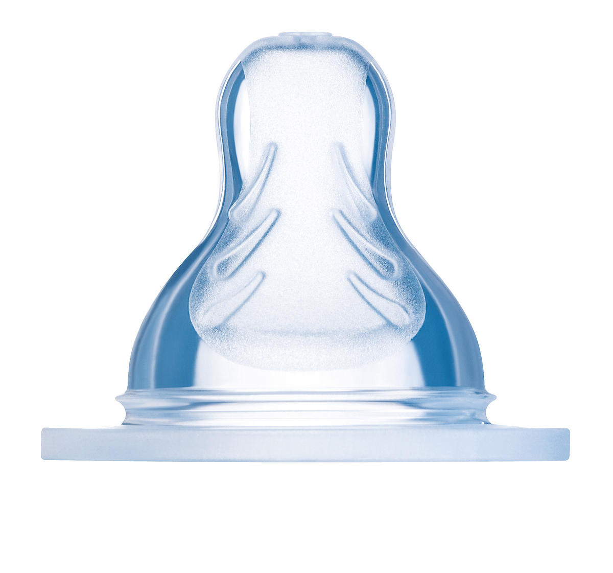 FLÄSCHCHENSAUGER  - Transparent, Basics, Kunststoff (9,5/12,0/5,6cm) - MAM