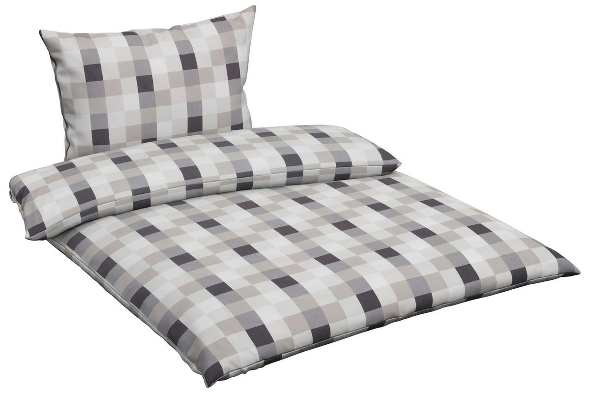 ÁGYNEMŰHUZAT-GARNITÚRA 140/200 cm  - szürke, Basics, textil (140/200cm) - Joop!