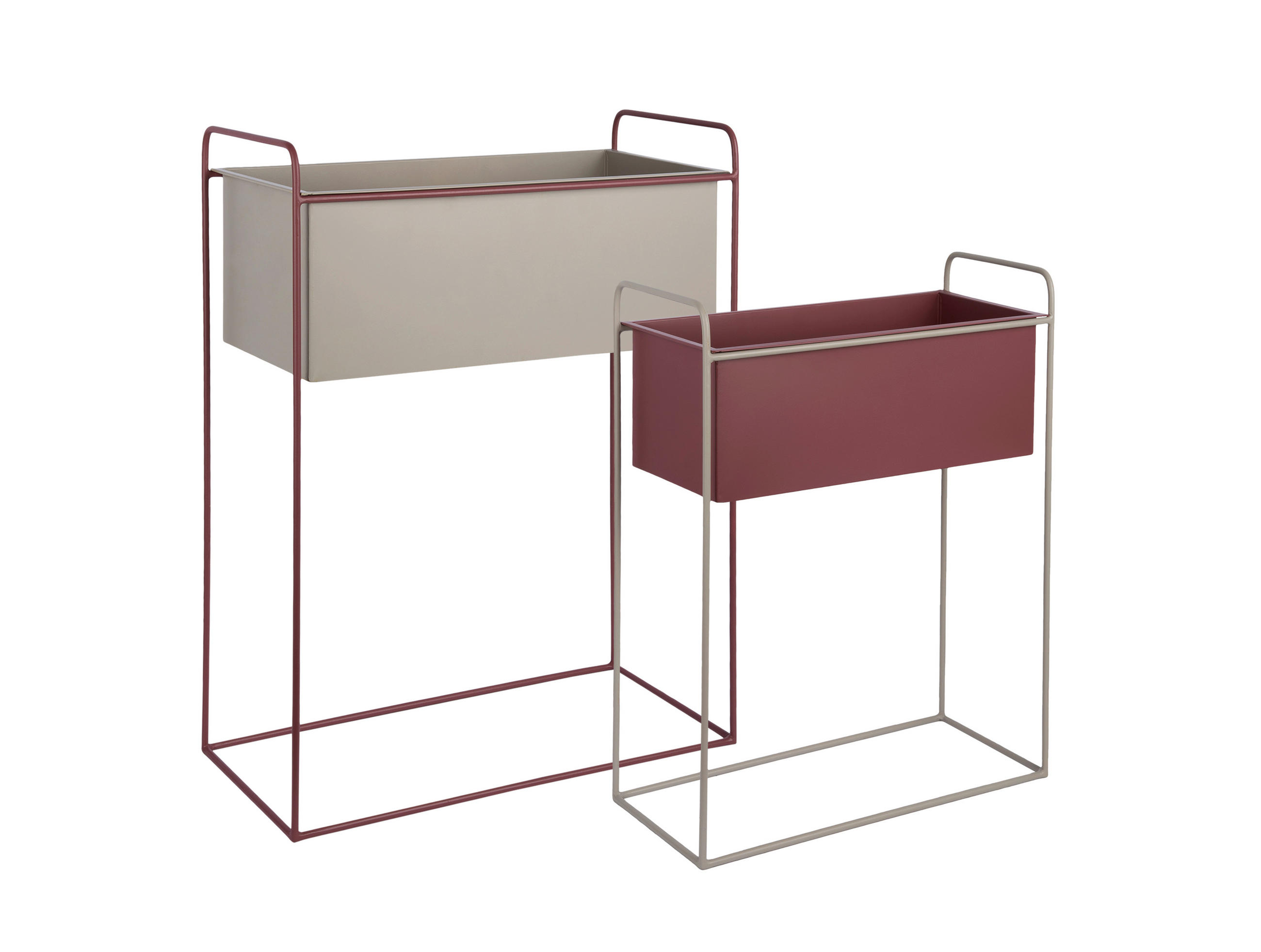 PFLANZENTOPF Multicolor  - Multicolor, Basics, Metall (50.5/24/65cm) - Present Time