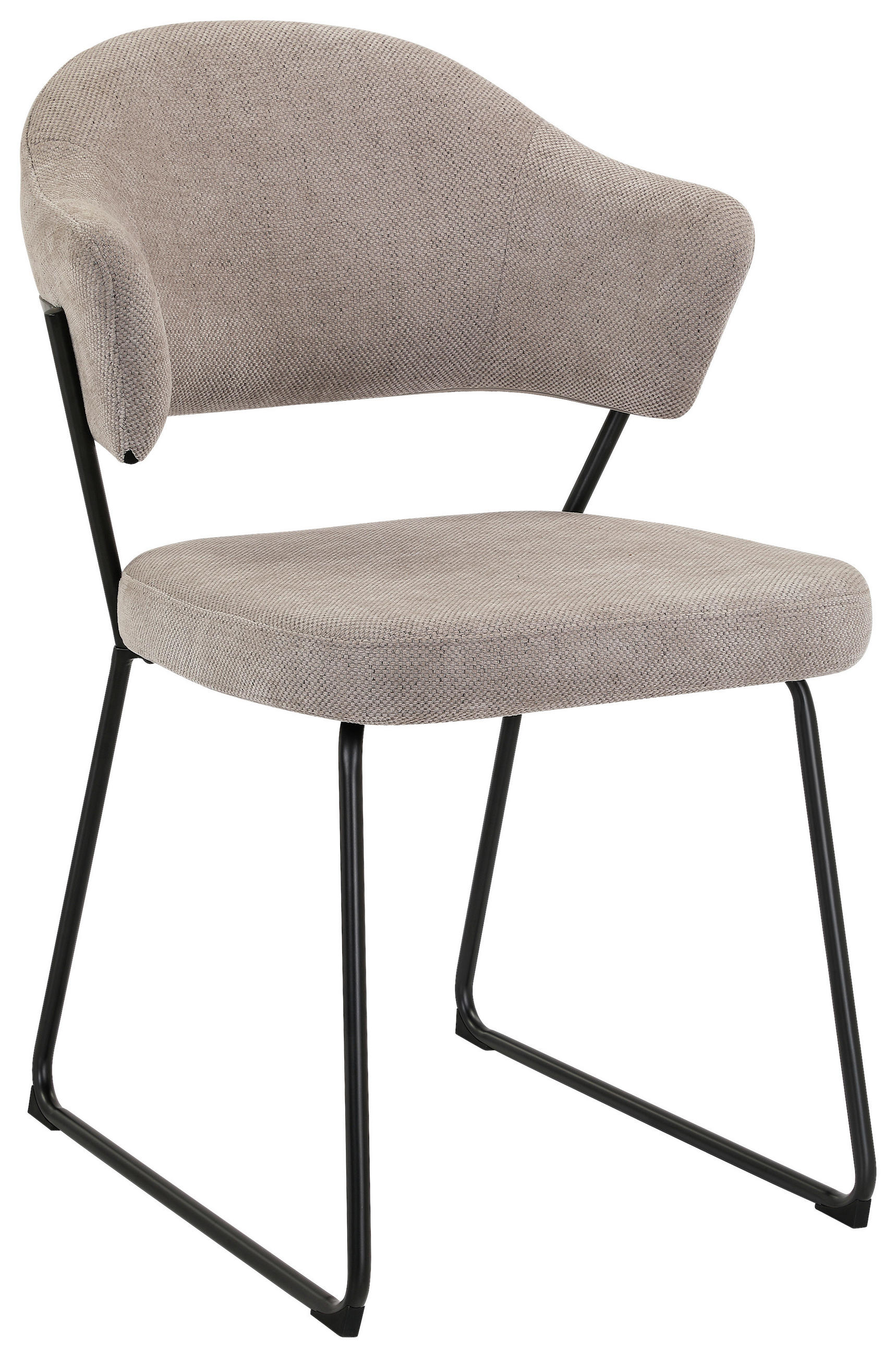Novel Stuhl Grau, Schwarz 57x82x62 cm
